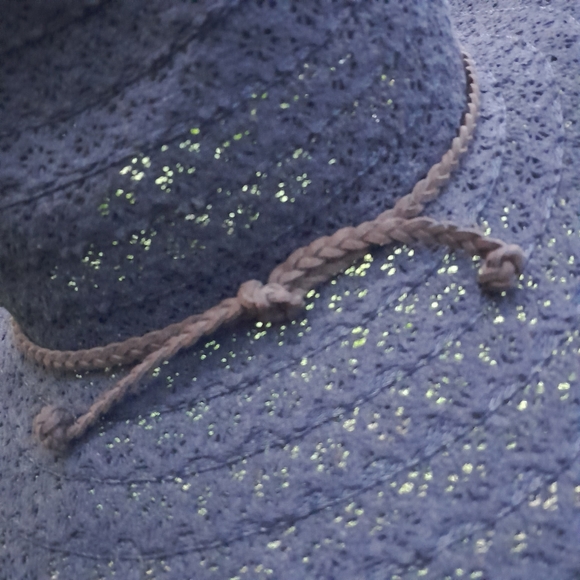 Free People Lace Lovers Black Wide Brim Hat - Picture 8 of 10